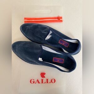 Gallo 1927 Italian Velvet Loafers